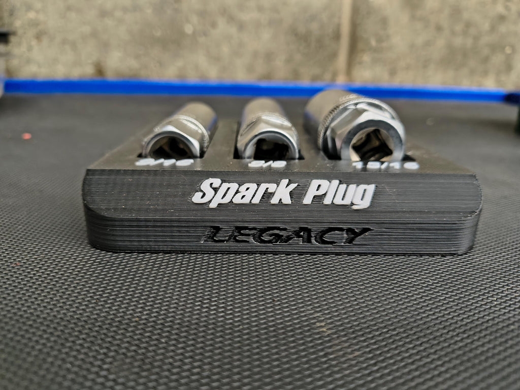 Spark Plug Socket Holder  13/16, 5/8, 9/16 Organizer