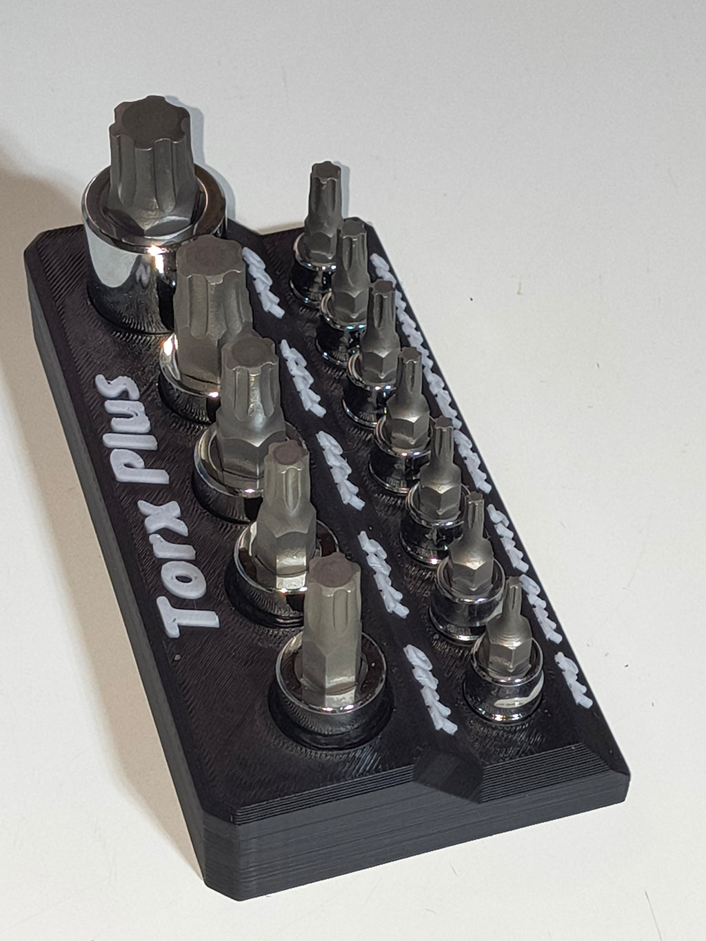 Torx Plus Socket Tray Organizer