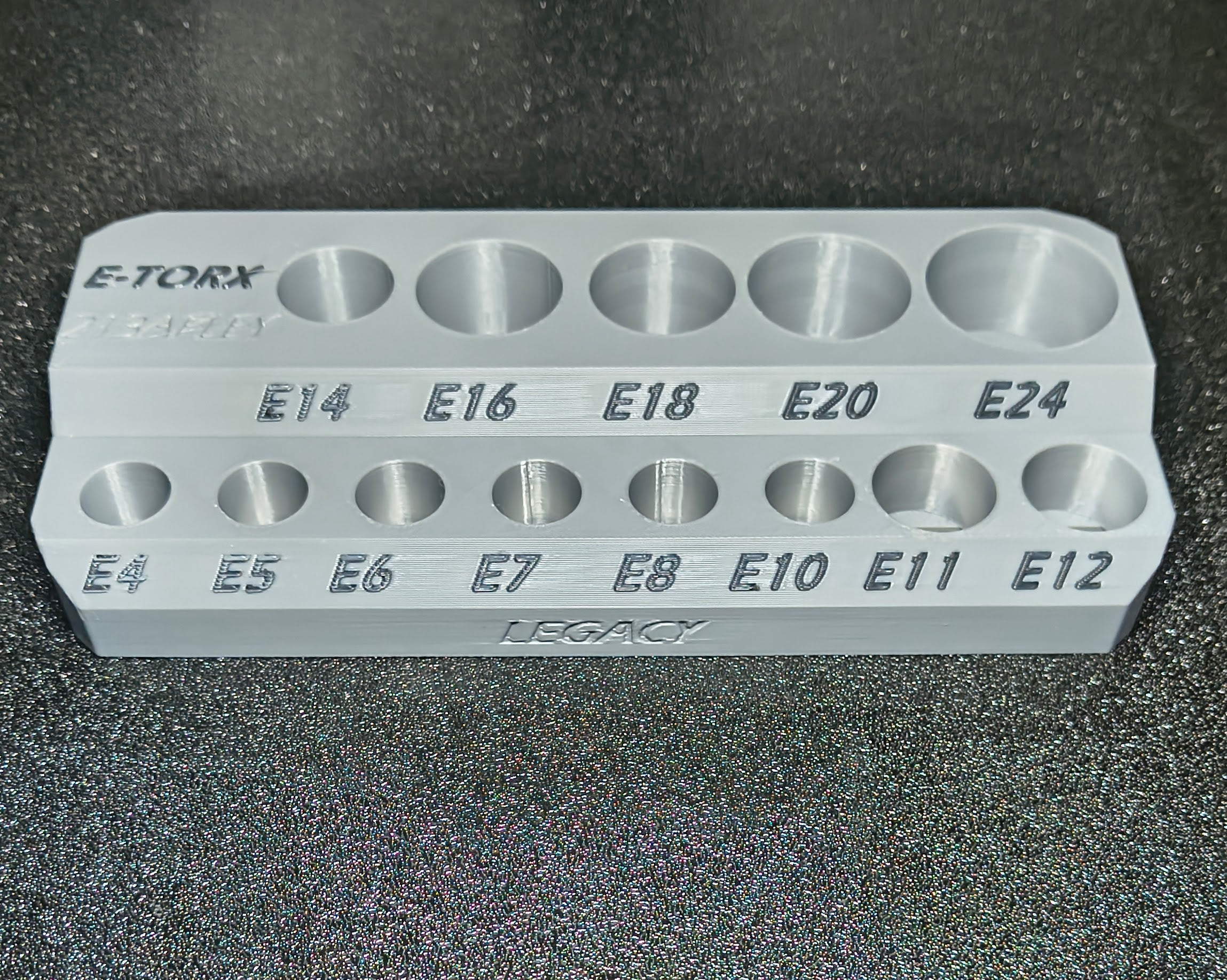 E-Torx Socket Organizer