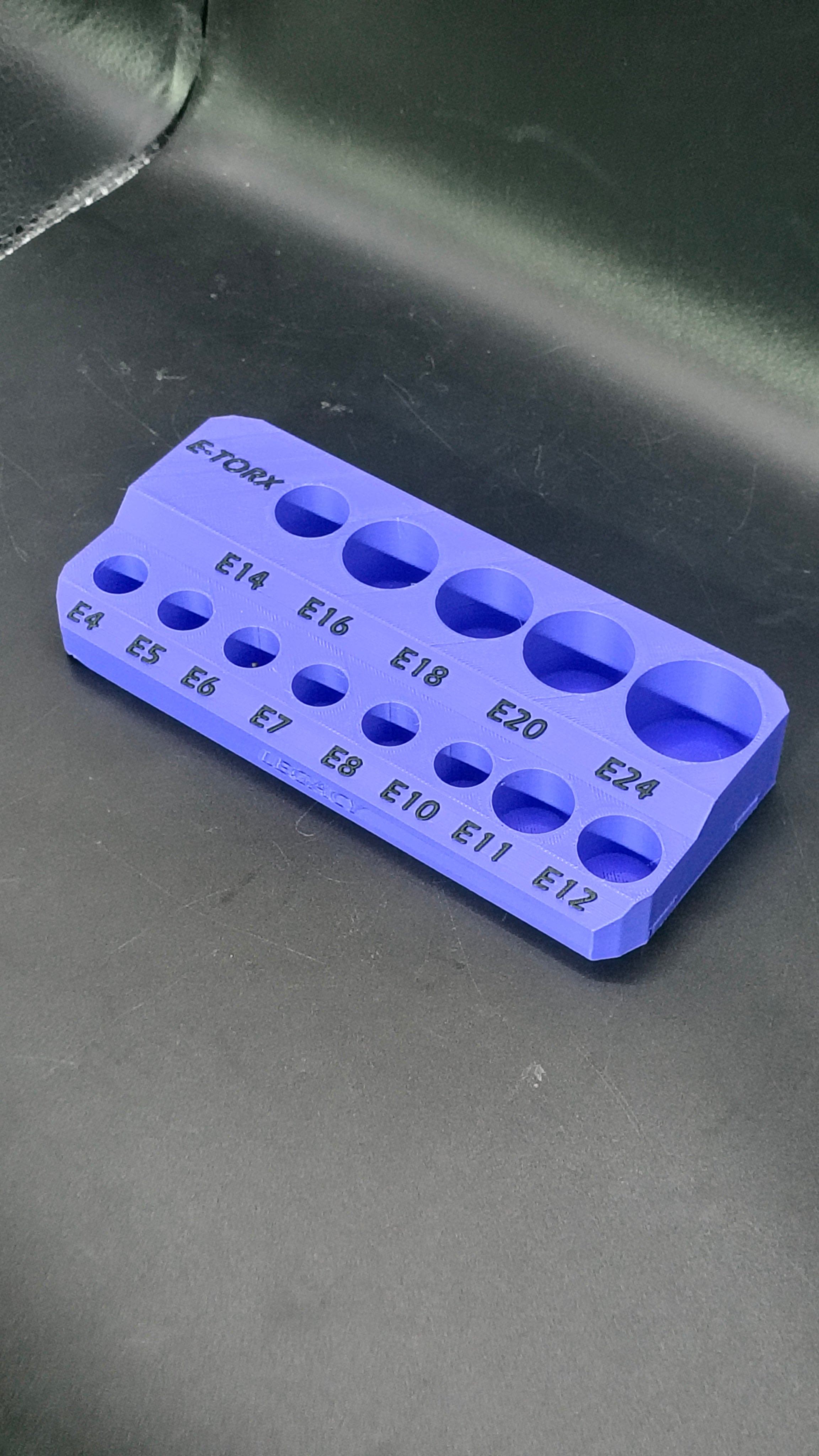 E-Torx Socket Organizer