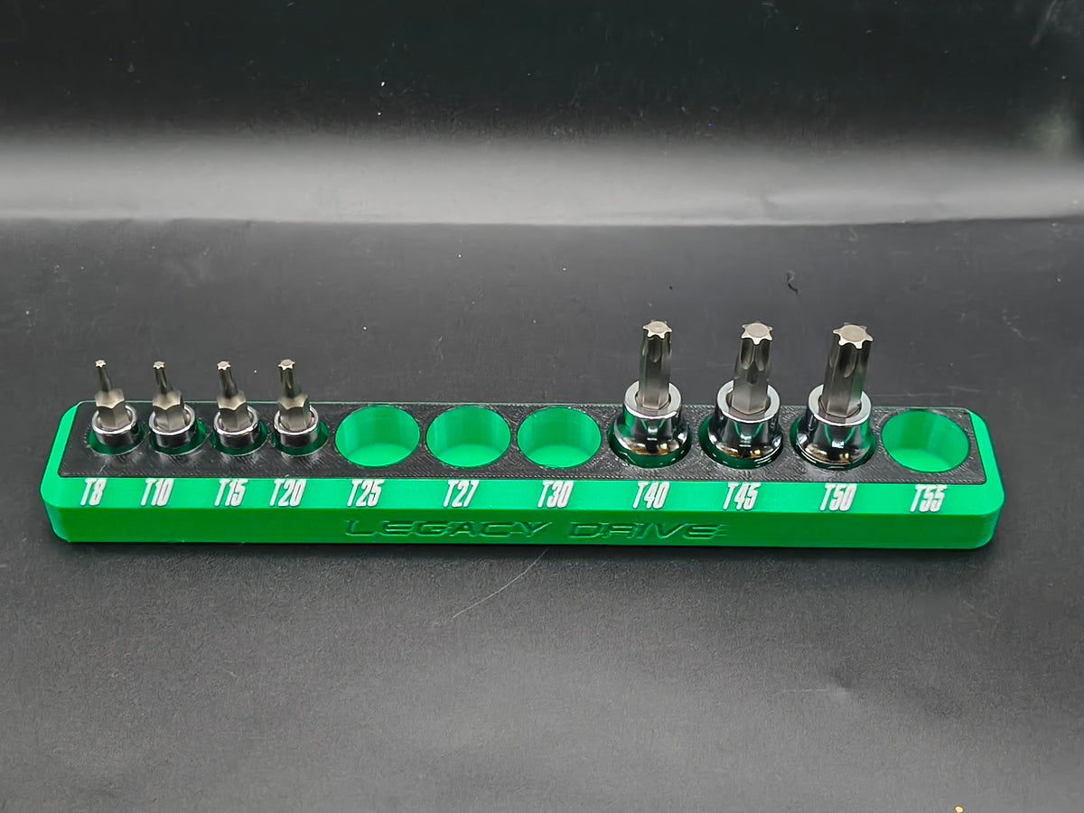 Torx Socket Organizer - Precision Tool Holder for Easy Access