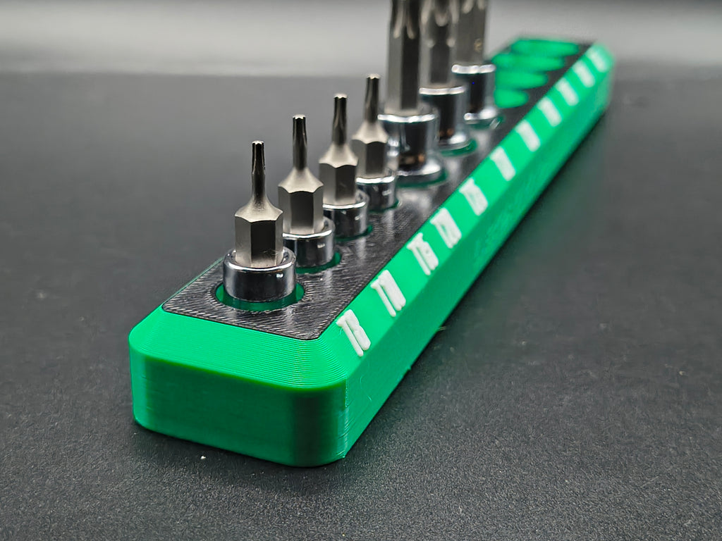 Torx Socket Organizer - Precision Tool Holder for Easy Access