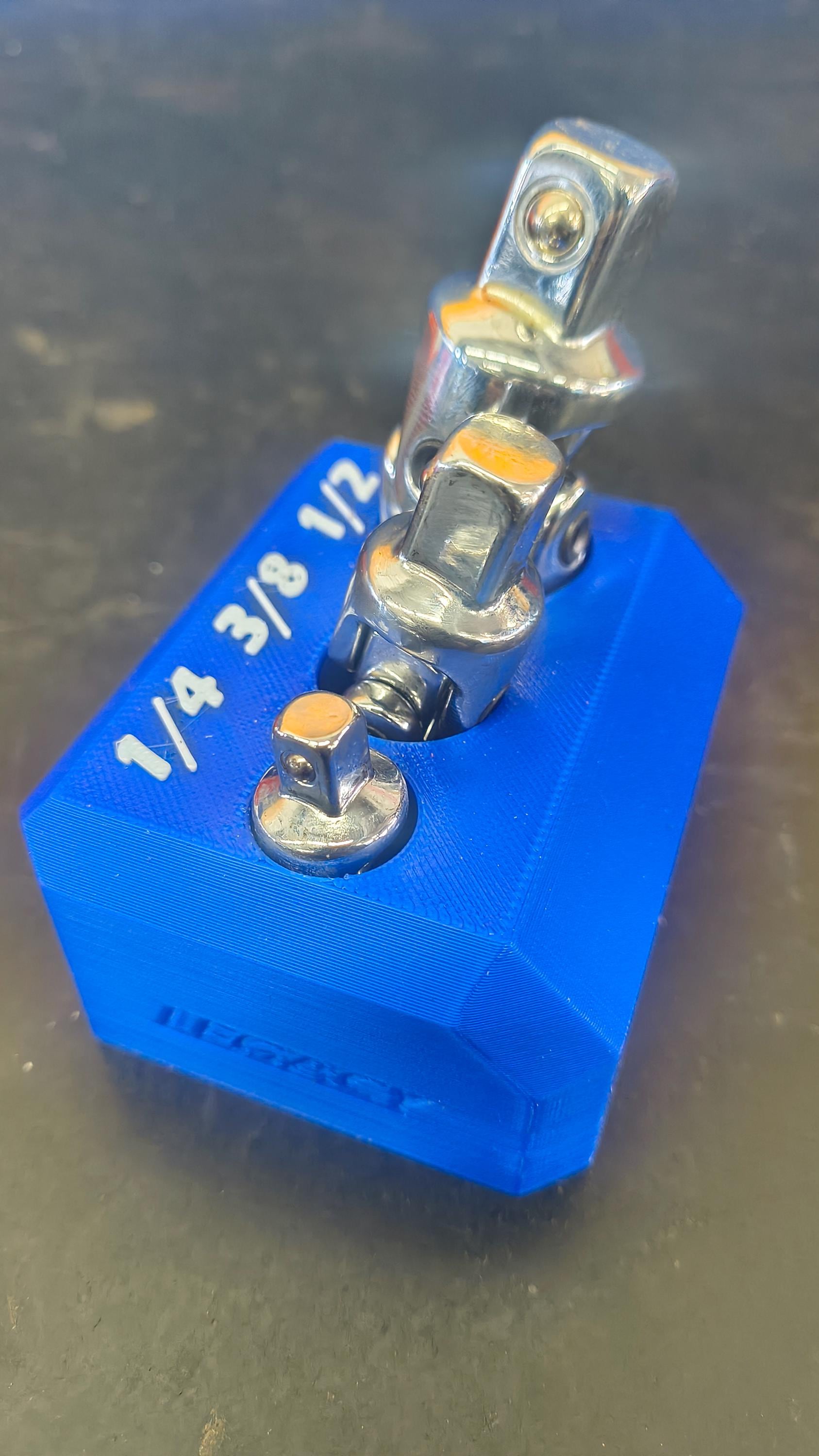 Socket Swivel Organizer  –  1/4", 3/8", 1/2"