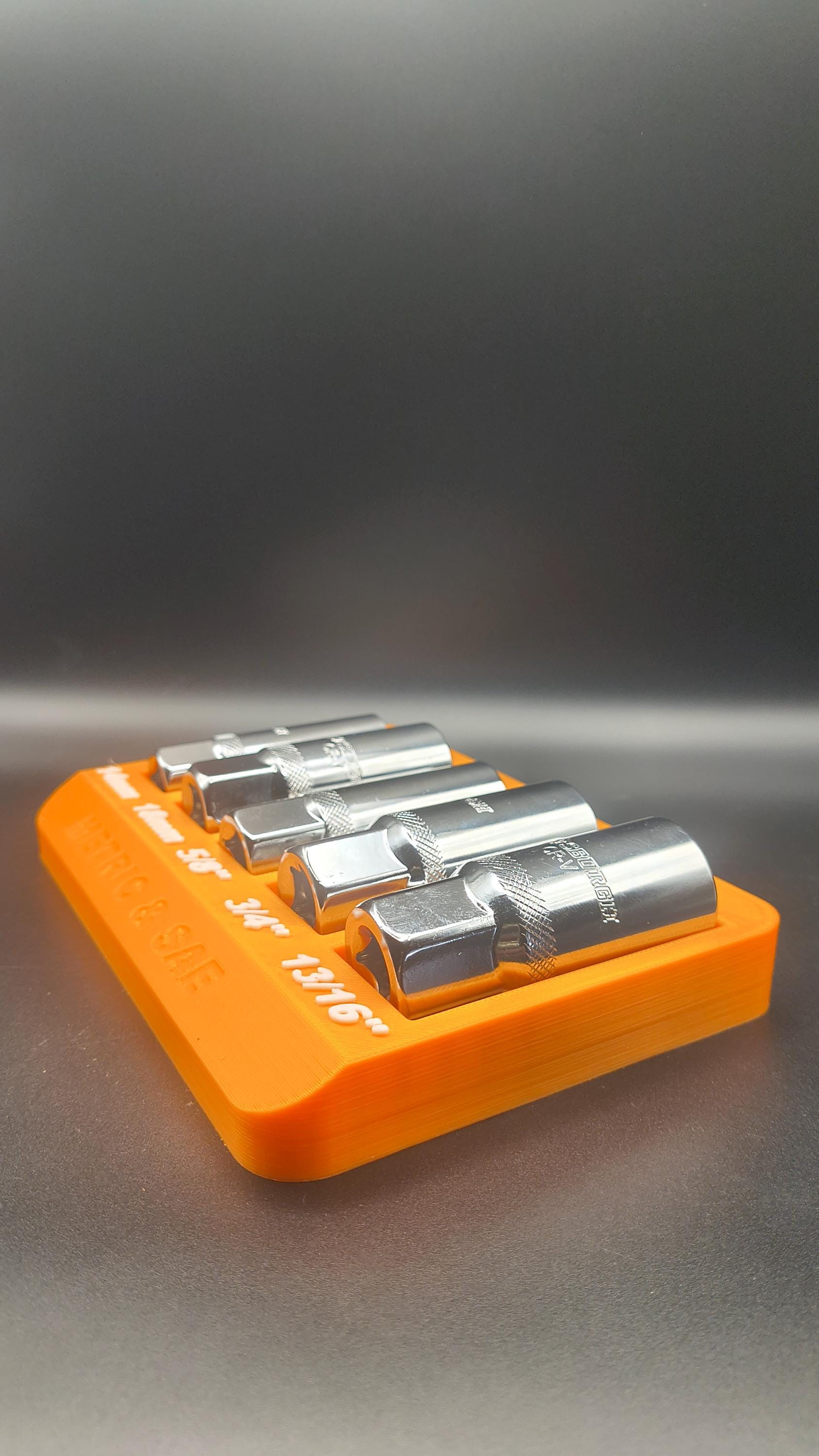 Socket Organizer Spark Plug 5pc set